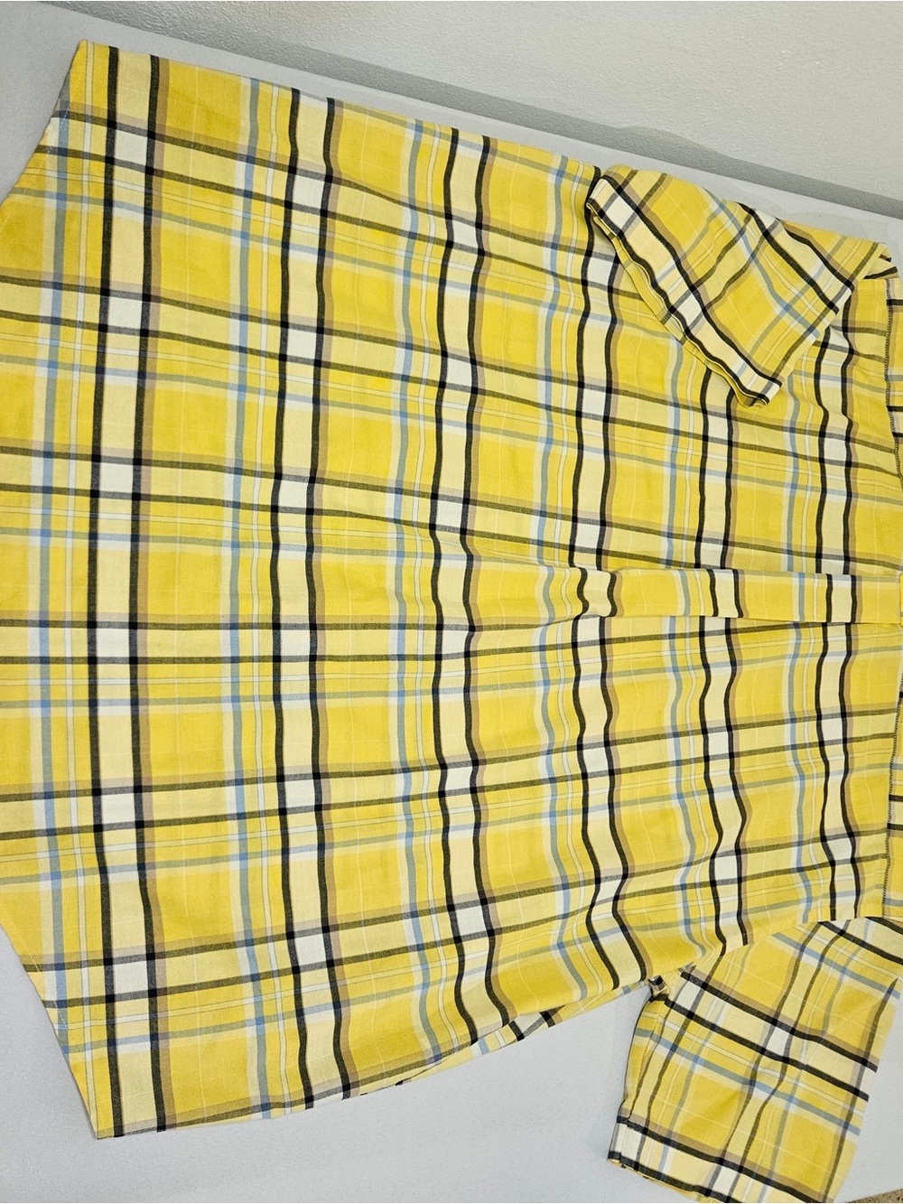 Towncraft Wrinkle Free Mens Plaid Short Sleeve Button Down Shirts XL Lot of 2 - Picture 5 of 15